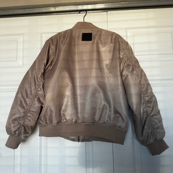Anine Bing Leon Bomber Jacket In Sepia - Picture 5 of 7